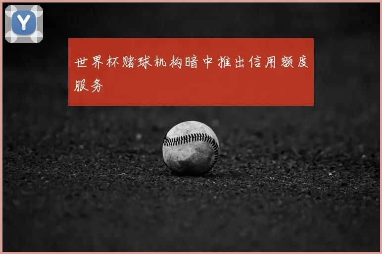世界杯赌球机构暗中推出信用额度服务