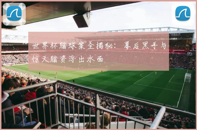 世界杯赌球案全揭秘:幕后黑手与惊天赌资浮出水面